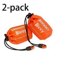Mylar Emergency Blanket Bivy — Lightweight Thermal Shelter
