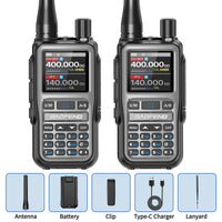 BAOFENG UV-5R Mini Walkie Talkie — Long Range, Dual Band