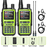 BAOFENG UV-5R Mini Walkie Talkie — Long Range, Dual Band