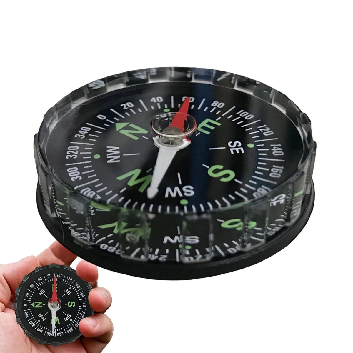 Waterproof Sighting Compass — Multifunction Navigation Tool