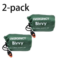 Mylar Emergency Blanket Bivy — Lightweight Thermal Shelter