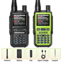 BAOFENG UV-5R Mini Walkie Talkie — Long Range, Dual Band
