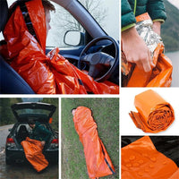 Emergency Thermal Bivy Sack — Waterproof Mylar Blanket