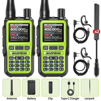 BAOFENG UV-5R Mini Walkie Talkie — Long Range, Dual Band