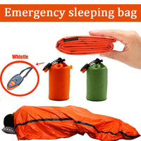 Emergency Thermal Bivy Sack — Waterproof Mylar Blanket