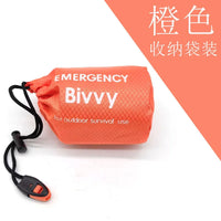 Mylar Emergency Blanket Bivy — Lightweight Thermal Shelter