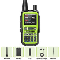 BAOFENG UV-5R Mini Walkie Talkie — Long Range, Dual Band