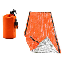 Emergency Thermal Bivy Sack — Waterproof Mylar Blanket