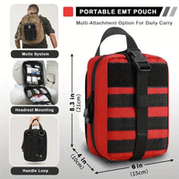 70-Piece IFAK First Aid Kit — Tourniquet Included