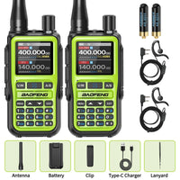 BAOFENG UV-5R Mini Walkie Talkie — Long Range, Dual Band