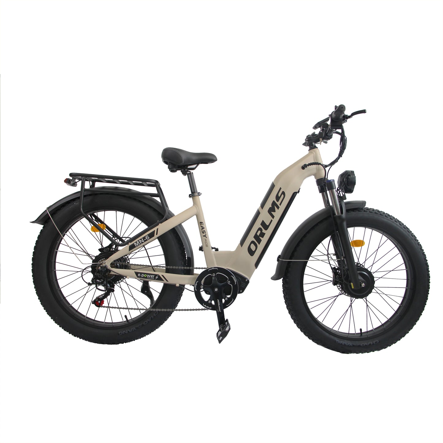 EU spot ORLMS 26 MN-6 electric bike, 2000 W motor, 52 V 23 Ah battery, seven-speed gearbox, top speed 62 km/h, torque Max. 90 Nm, up to 45 ° incline, 26 C wide tyres