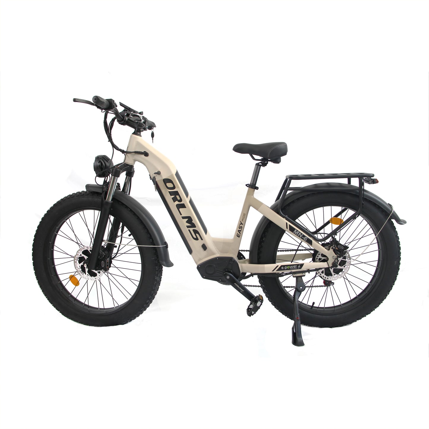 EU spot ORLMS 26 MN-6 electric bike, 2000 W motor, 52 V 23 Ah battery, seven-speed gearbox, top speed 62 km/h, torque Max. 90 Nm, up to 45 ° incline, 26 C wide tyres