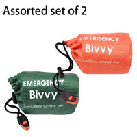 Mylar Emergency Blanket Bivy — Lightweight Thermal Shelter