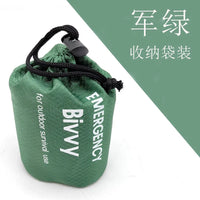 Mylar Emergency Blanket Bivy — Lightweight Thermal Shelter