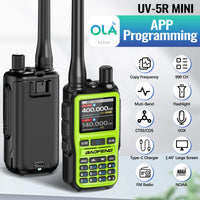 BAOFENG UV-5R Mini Walkie Talkie — Long Range, Dual Band