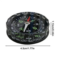 Waterproof Sighting Compass — Multifunction Navigation Tool
