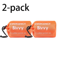 Mylar Emergency Blanket Bivy — Lightweight Thermal Shelter