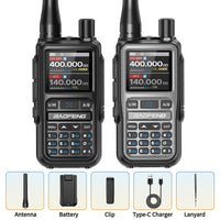 BAOFENG UV-5R Mini Walkie Talkie — Long Range, Dual Band