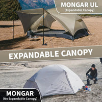 Mongar UL 2-Person Backpacking Tent — Ultralight, Waterproof