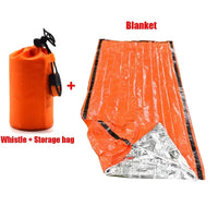 Emergency Thermal Bivy Sack — Waterproof Mylar Blanket