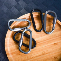 Tactical Carabiner Set (4-6 Pack) — Aluminum Alloy