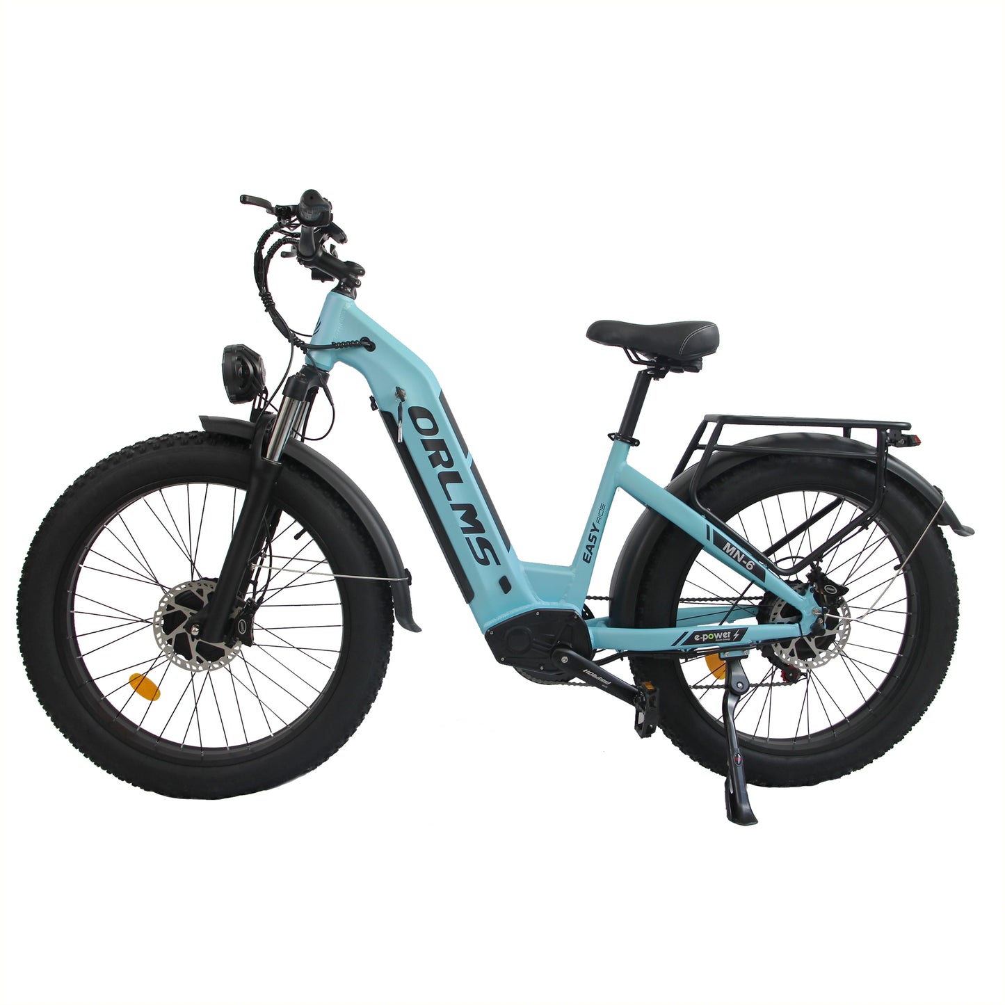 EU spot ORLMS 26 MN-6 electric bike, 2000 W motor, 52 V 23 Ah battery, seven-speed gearbox, top speed 62 km/h, torque Max. 90 Nm, up to 45 ° incline, 26 C wide tyres
