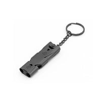150dB Emergency Survival Whistle — Steel, Double Tube