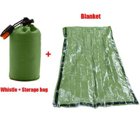 Emergency Thermal Bivy Sack — Waterproof Mylar Blanket