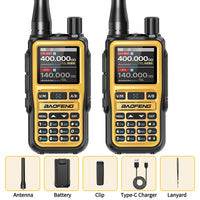 BAOFENG UV-5R Mini Walkie Talkie — Long Range, Dual Band