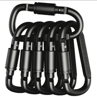 Tactical Carabiner Set (4-6 Pack) — Aluminum Alloy