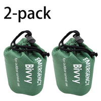 Mylar Emergency Blanket Bivy — Lightweight Thermal Shelter