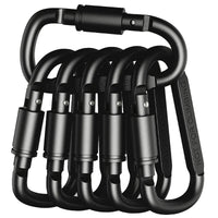 Tactical Carabiner Set (4-6 Pack) — Aluminum Alloy
